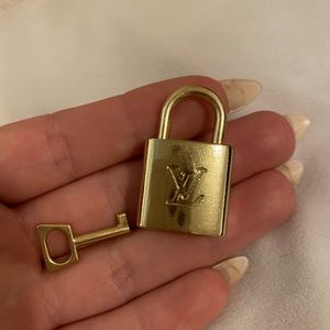Louis Vuitton Lock and Key